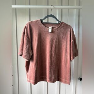 H&M Soft Pink Basics Top